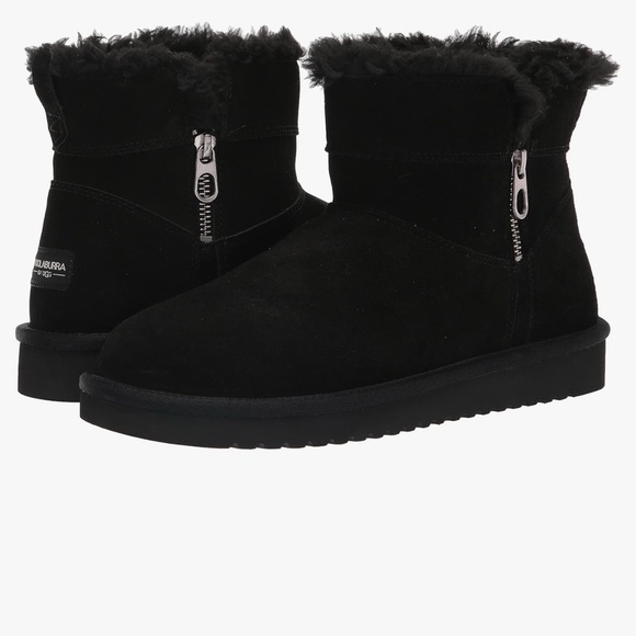 Koolaburra by UGG Suede Zip Short Boots - Aribel - Picture 1 of 6